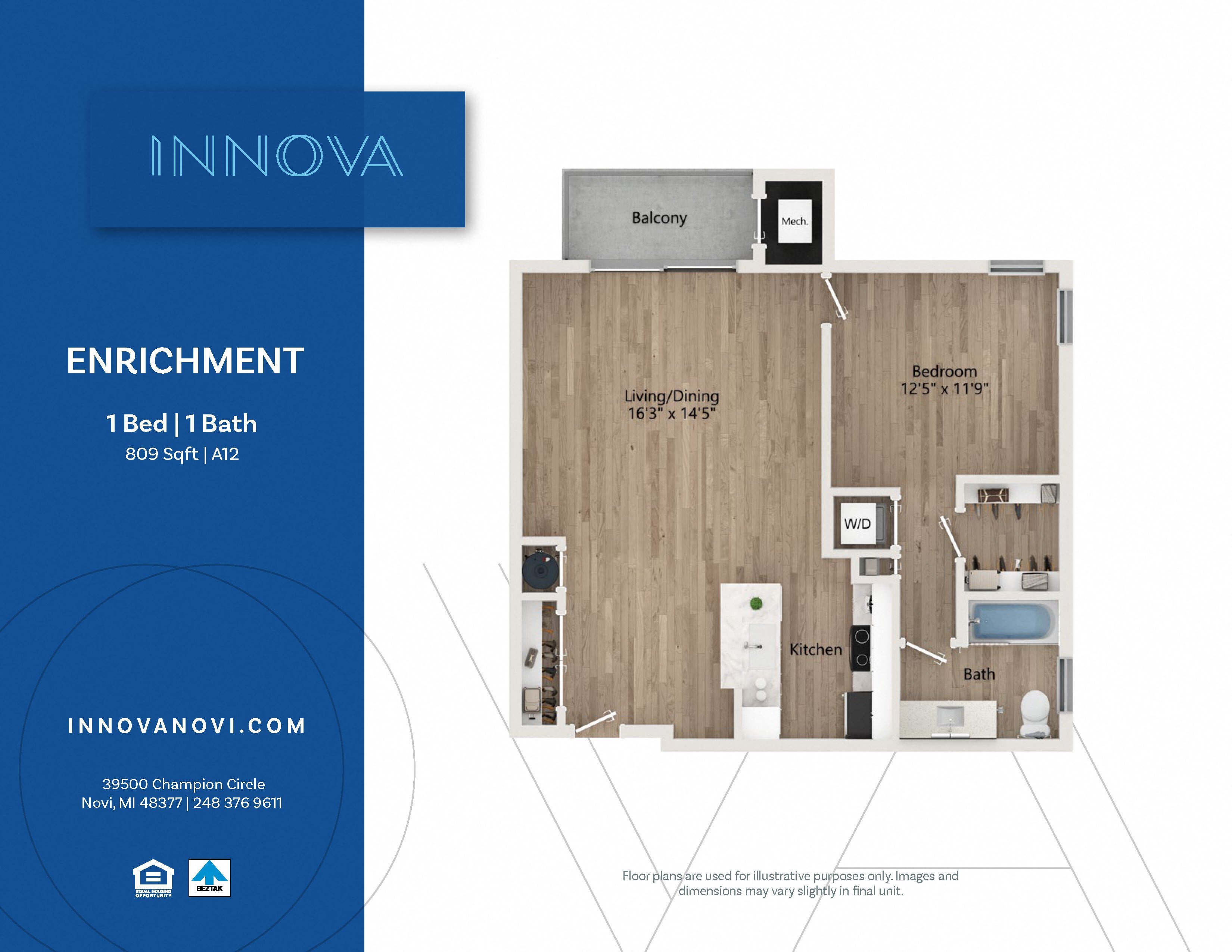 Enrichment floor plan